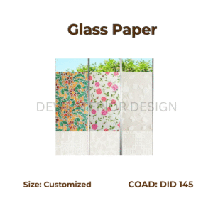 Glass paper