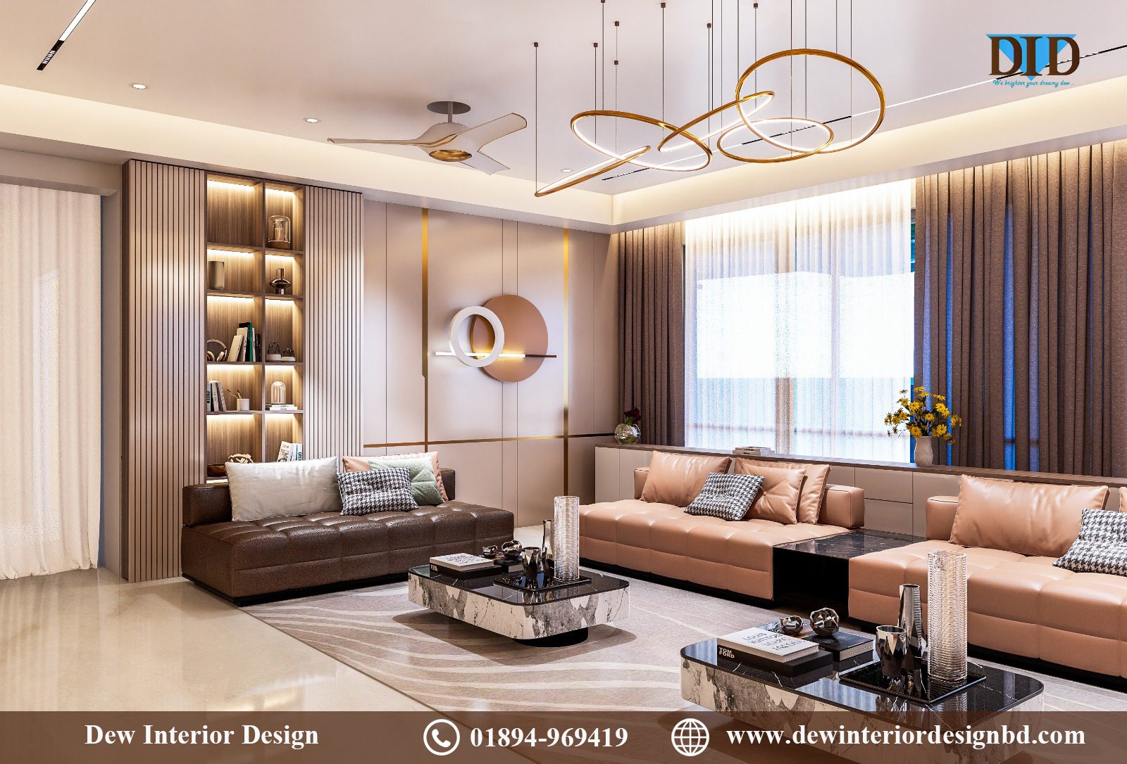 Living room interior design