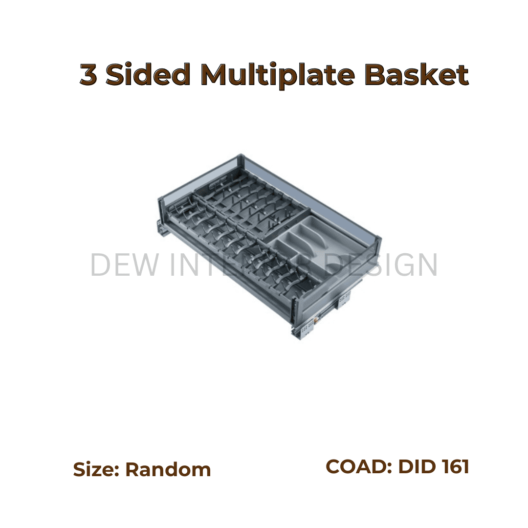 3 Sided multiplate baskets