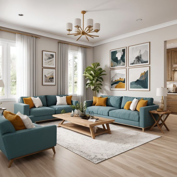 Living room interior design