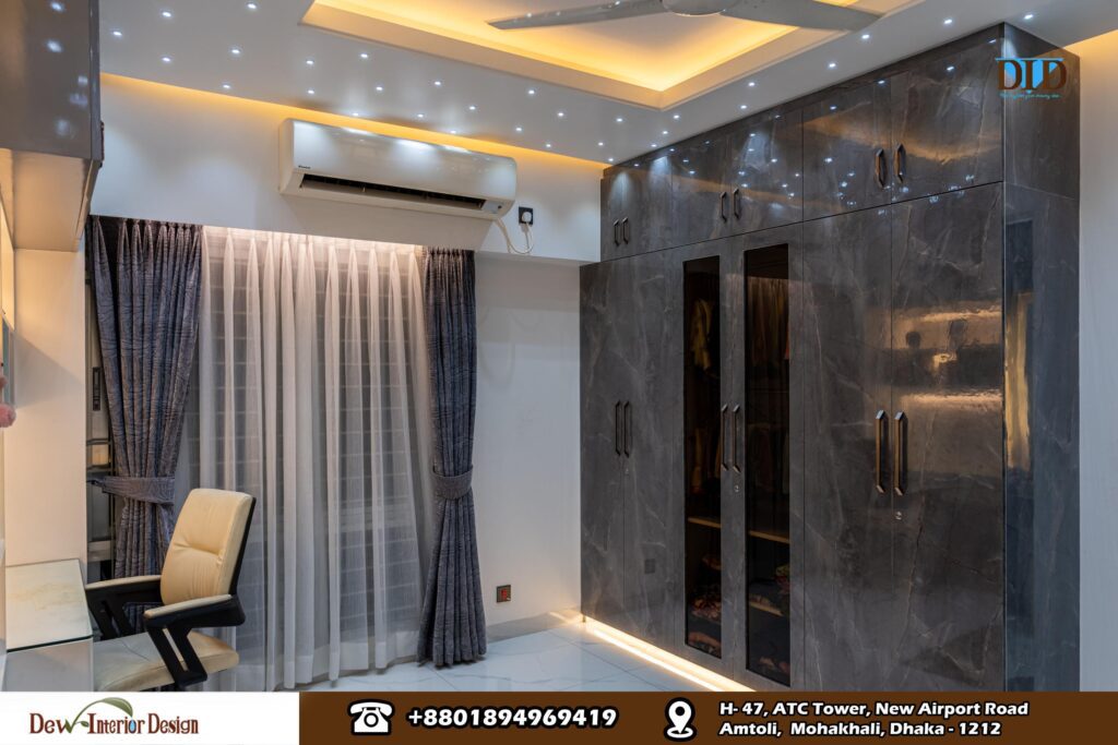 Bedroom cabinet design